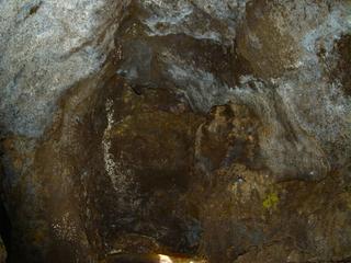 Vulkanröhre: Cueva de las Palomas Las Manchas