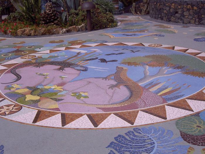 Mosaik Plaza Glorieta Las Manchas