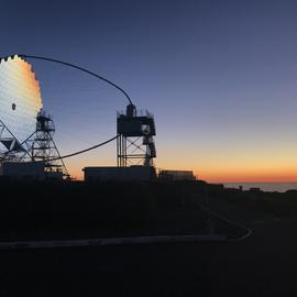 Cherenov Teleskop auf dem Roque