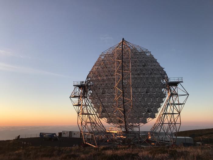 Cherenkov Teleskop auf dem Roque de los Muchachos